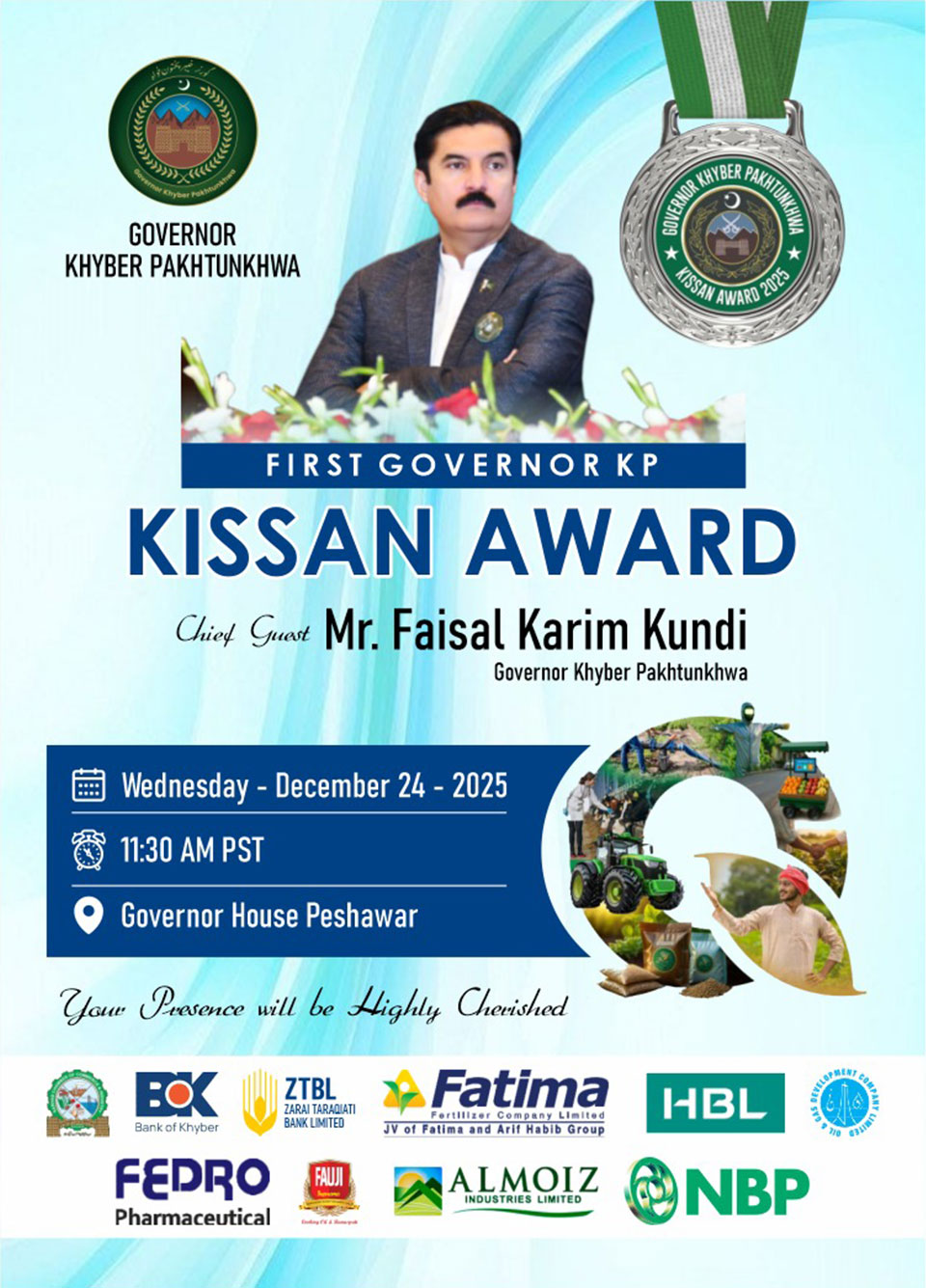 Governor Kissan Award