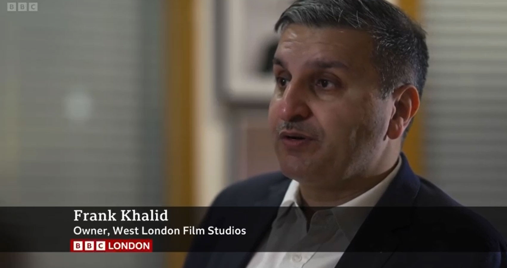 Frank Khalid speaking during the programme.